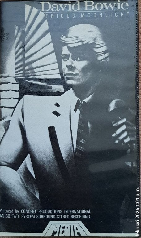 David Bowie Serious Moonlight op VHS, Ophalen of Verzenden, Zo goed als nieuw, Overige typen