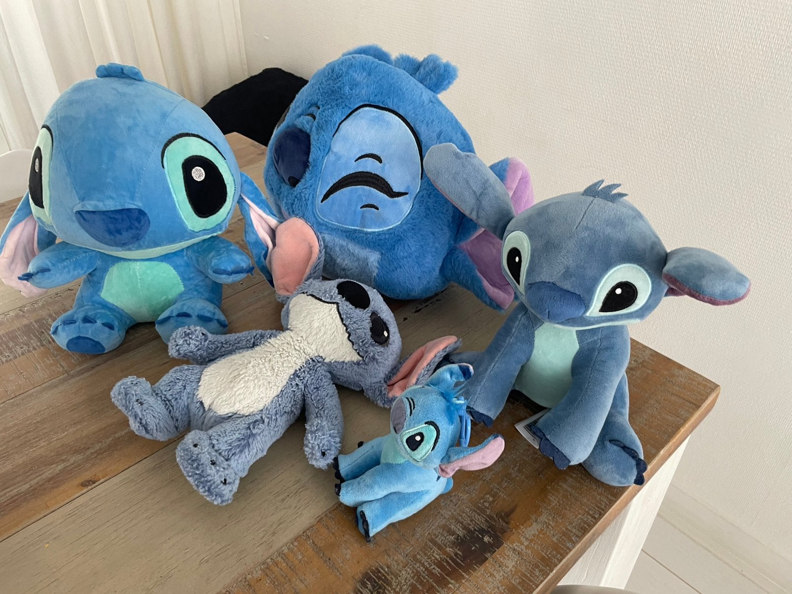 Stitch knuffels, Verzamelen, Disney, Ophalen, Overige figuren, Zo goed als nieuw, Overige typen
