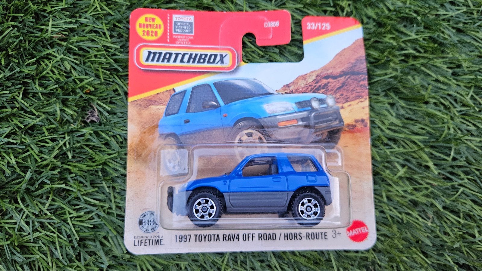 Matchbox - Toyota RAV4 1997, Ophalen of Verzenden, Nieuw, Auto