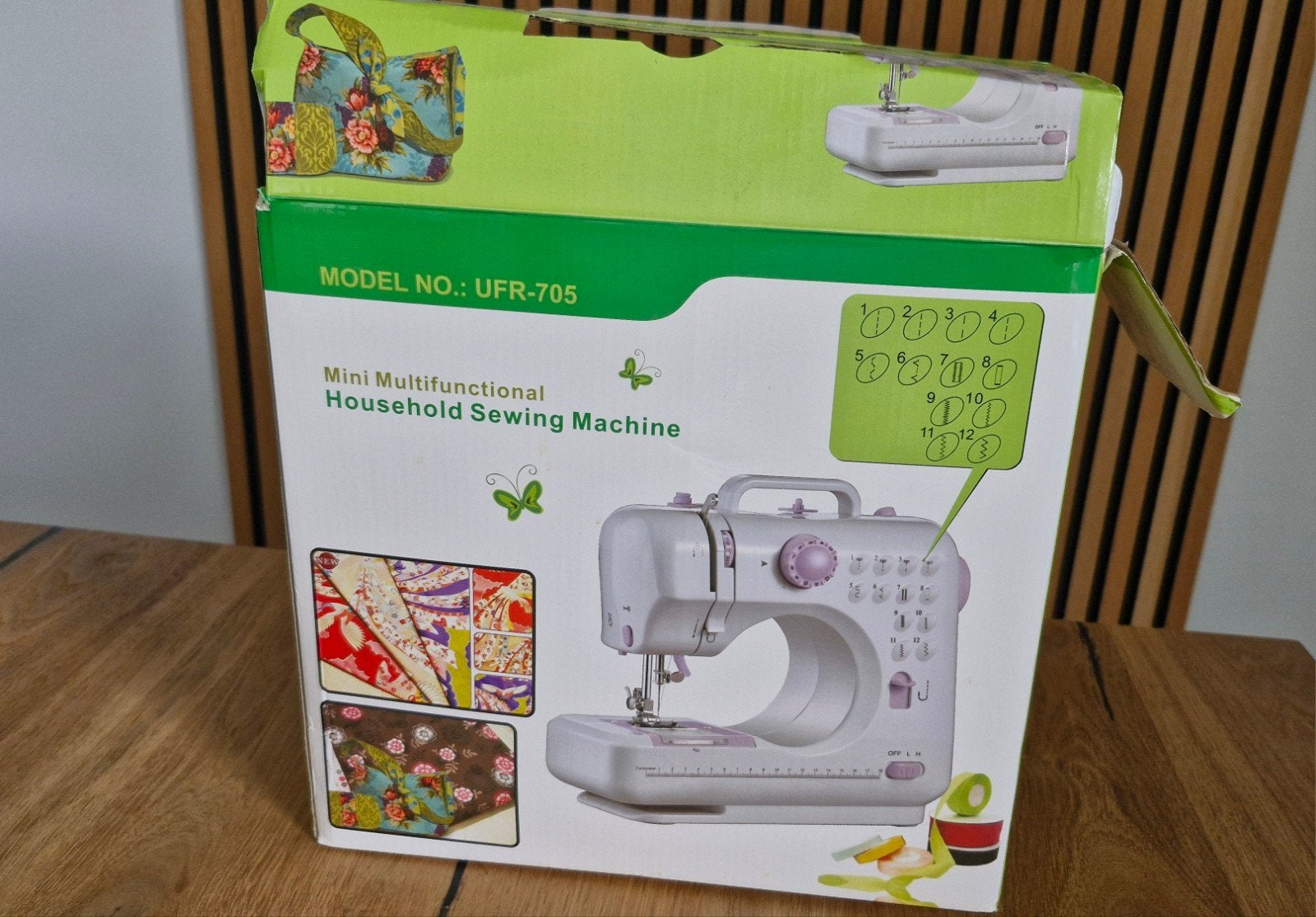 Mini Naaimachine UFR-705 voor beginners (naald ontbreekt), Ophalen, Gebruikt, Naaimachine, Overige merken