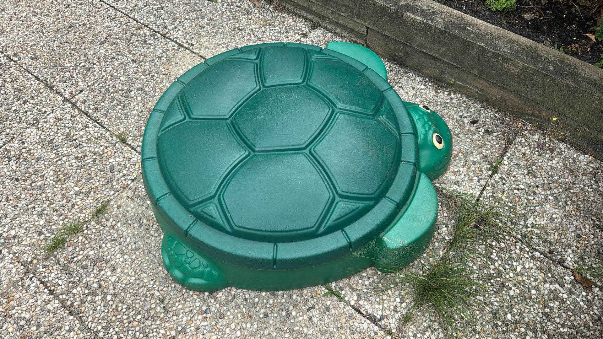 Zandbak Schildpad, Ophalen, Gebruikt