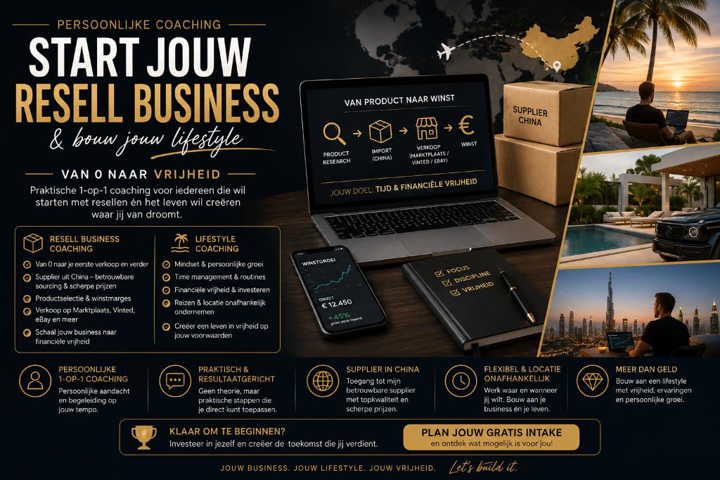 Coaching, 33 - 40 uur, Overige niveaus, Vanaf 3 jaar, Freelance of Uitzendbasis