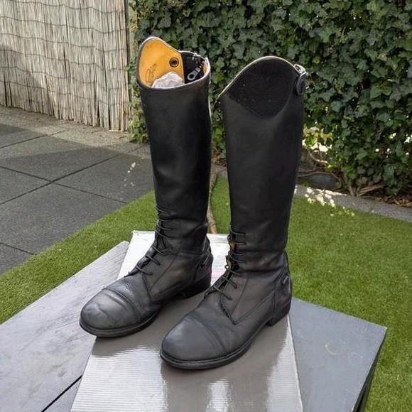 Rijlaarzen QHP, Ophalen of Verzenden, Zo goed als nieuw, Dressuur, Schoeisel