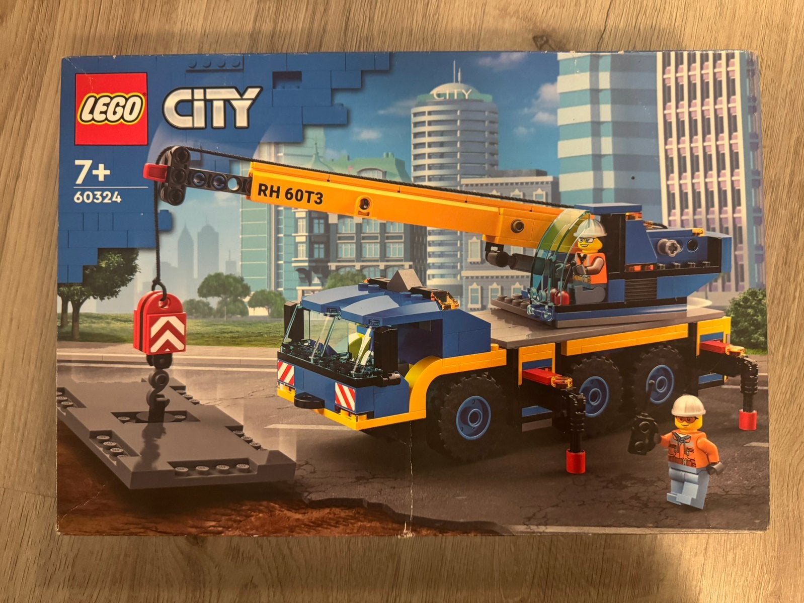 Lego City 60324 mobiele kraan ongeopend, City, Lego, Nieuw, Ophalen of Verzenden