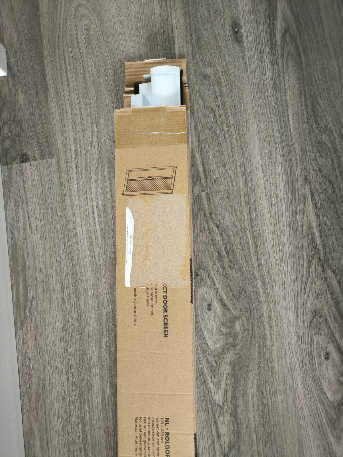 Rolbare hordeur 125 x 220 cm (aanpasbaar), Ophalen, Hordeur, Nieuw, 120 cm of meer