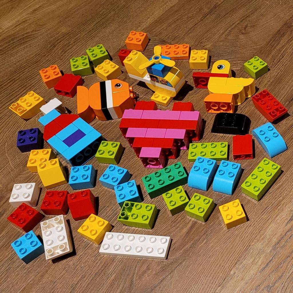 Lego Duplo set 10848 mijn eerste bouwstenen, Kinderen en Baby's, Speelgoed | Duplo en Lego, Gebruikt, Overige thema's, Ophalen of Verzenden