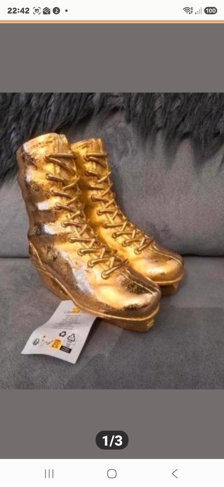 Gouden schaatsen, Ophalen of Verzenden, Nieuw
