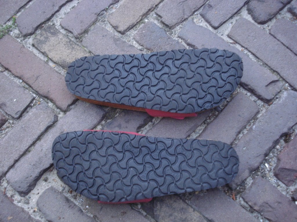 MAYARI BIRKENSTOCK KLEURRIJK 37 GRATIS VERZENDING PER POST, Slippers, Overige kleuren, Verzenden, Zo goed als nieuw