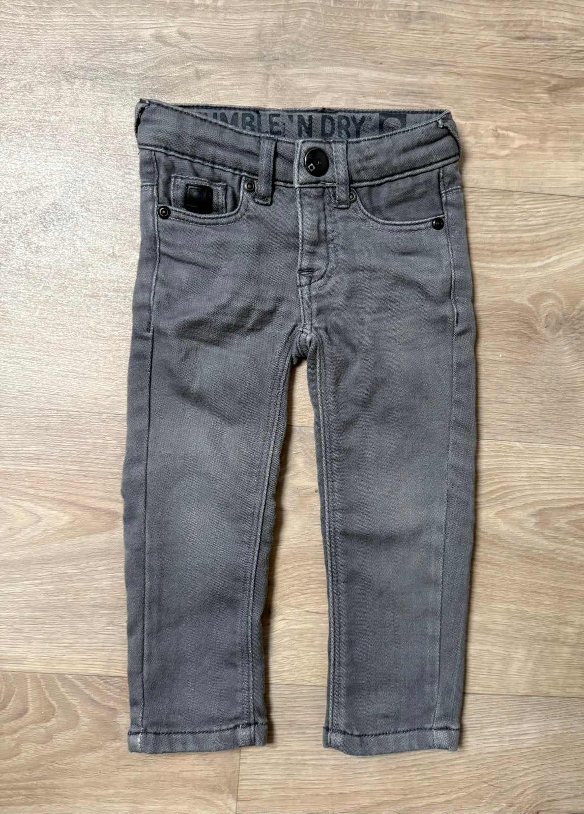 Grijs spijkerbroekje | jogjeans | Tumble ‘n Dry | maat 92, Ophalen of Verzenden, Zo goed als nieuw, Jongen, Broek