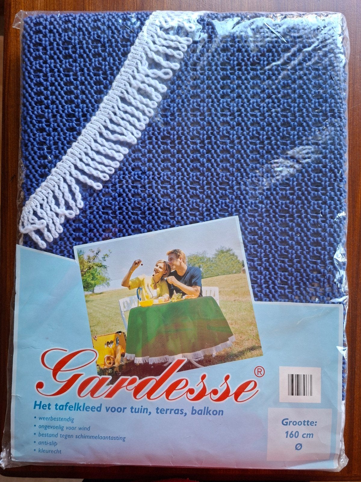 Gardesse Tafelkleed voor Tuin, Terras, Balkon - Blauw, Nieuw, Ophalen of Verzenden, Tafelkleed, Blauw