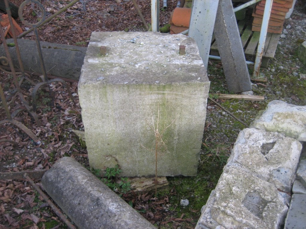 oude arduinen sokkel, Ophalen, Gebruikt