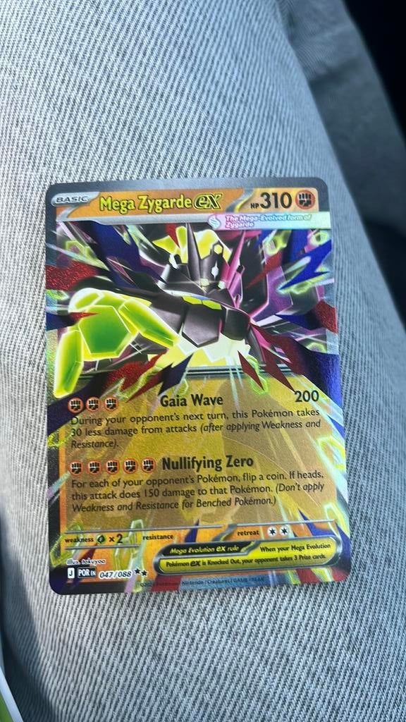 Mega zygarde ex pokemon, Ophalen of Verzenden, Nieuw