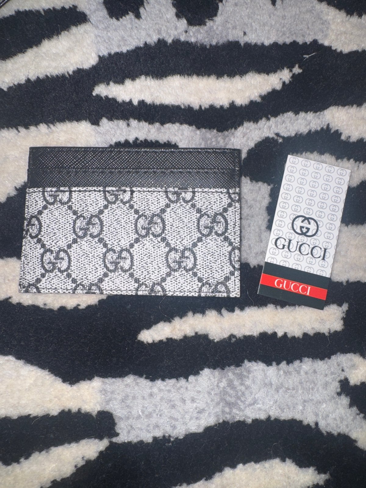 Gucci Kaarthouder - Stijlvol en Compact, Ophalen of Verzenden, Nieuw, Zwart