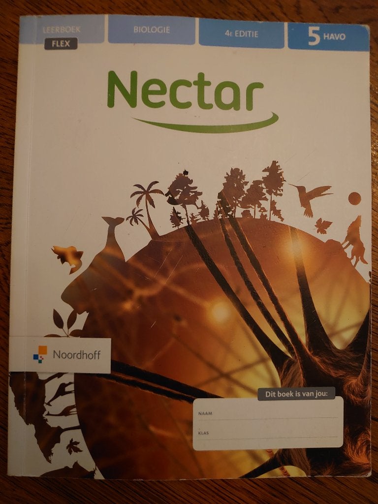 NECTAR BIOLOGIE  FLEX 5 HAVO (4e editie), Verzenden, Gelezen, HAVO, Biologie