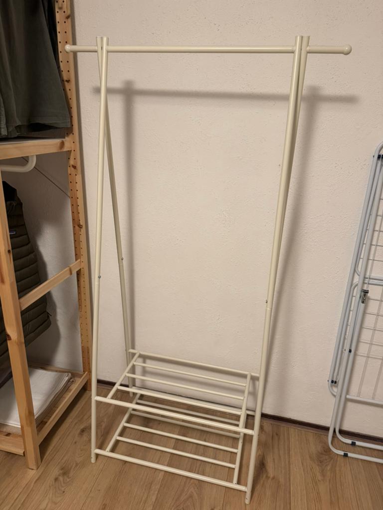Metal clothing rack, Ophalen, Zo goed als nieuw, 25 tot 50 cm, Minder dan 100 cm