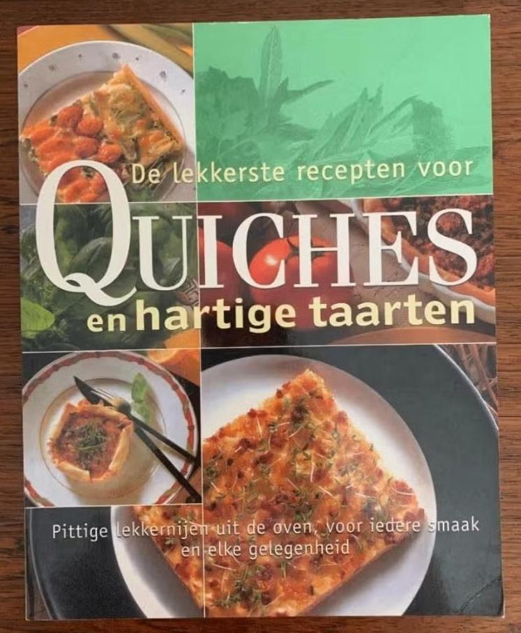 Lekkerste recepten quiches hartige taarten; 9043807729; kook, Boeken, Kookboeken, Ophalen of Verzenden, Zo goed als nieuw