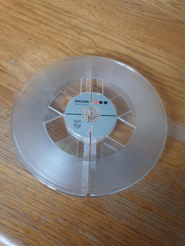 Philips 15cm bandrecorder haspel, Ophalen of Verzenden, Bandrecorder