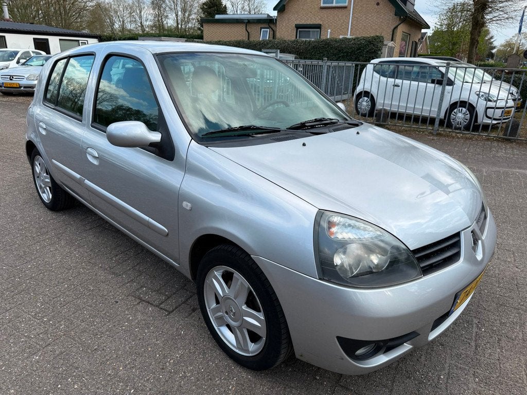 Renault Clio 1.2-16V 5-DRS Campus AIRCO LMV 1e EIG. NAP, Auto's, Voorwielaandrijving, Stof, Gebruikt, Elektrische ramen