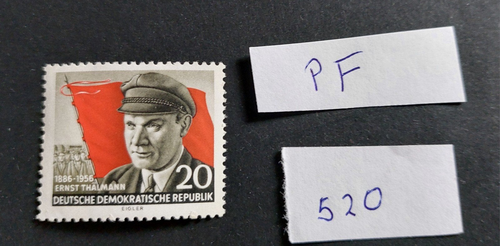 DDR postzegel 520, Postzegels en Munten, Postzegels | Europa | Duitsland, Ophalen of Verzenden, DDR