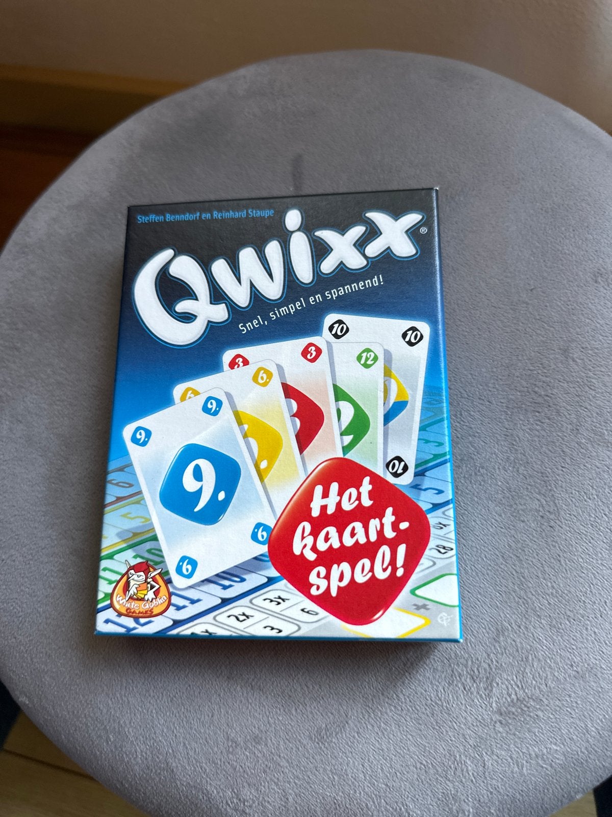 Qwixx: Het Kaartspel - Slechts 1x gespeeld!, Ophalen of Verzenden, Zo goed als nieuw