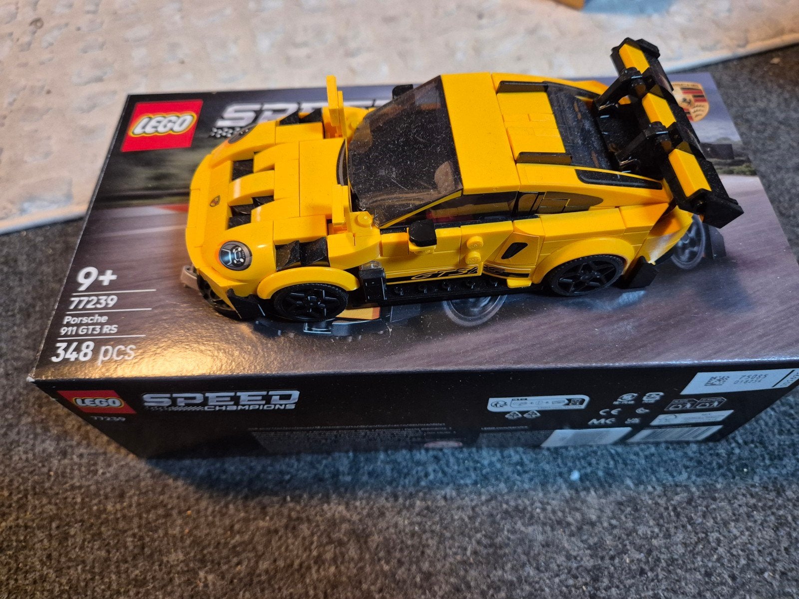 Lego Porsche GEBOUWD, Kinderen en Baby's, Speelgoed | Duplo en Lego, Ophalen, Lego, Speed Champions, Zo goed als nieuw