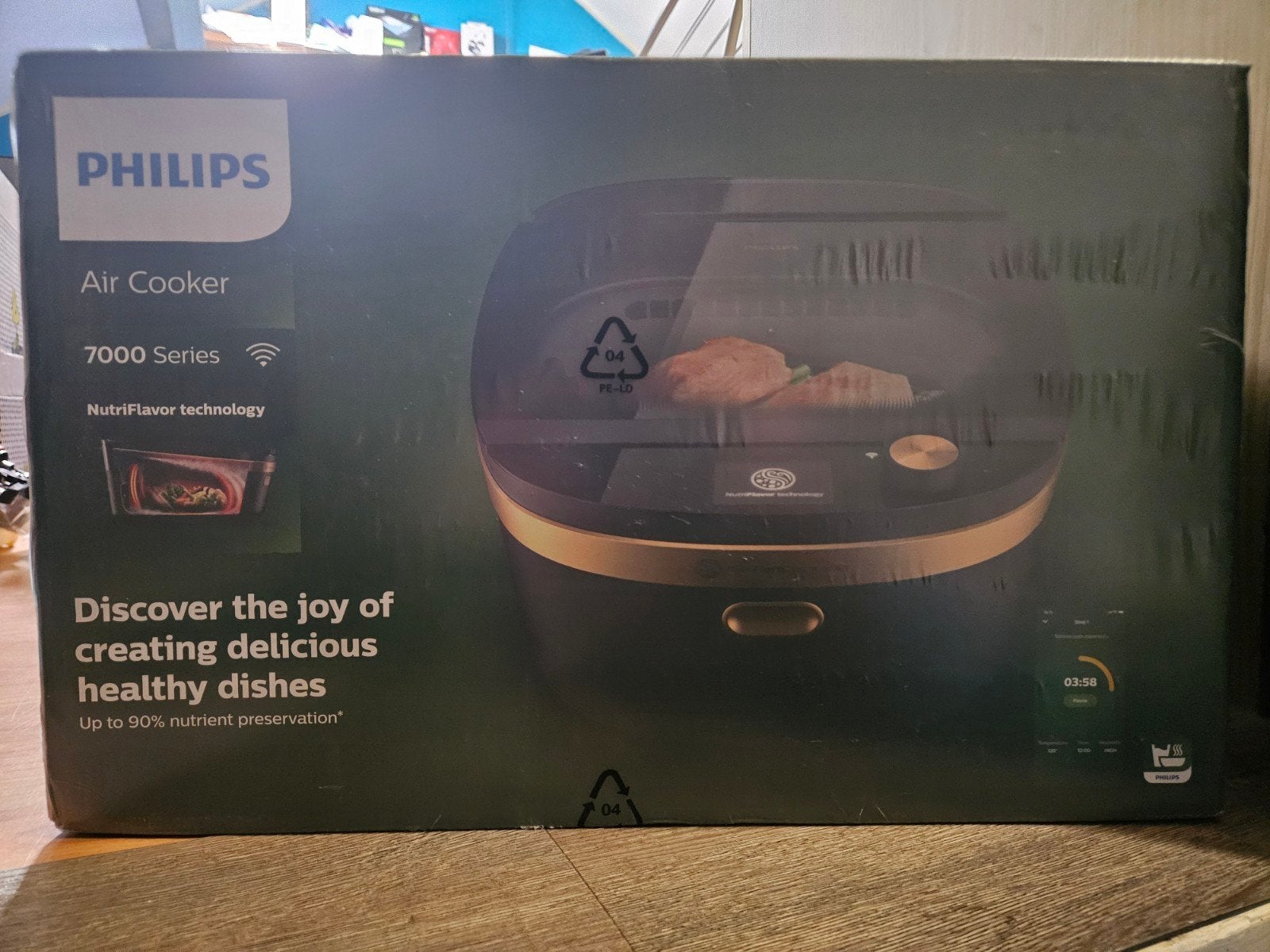 Philips Air Cooker 7000 Series (NX0960/96) gesealed, Ophalen, Zo goed als nieuw