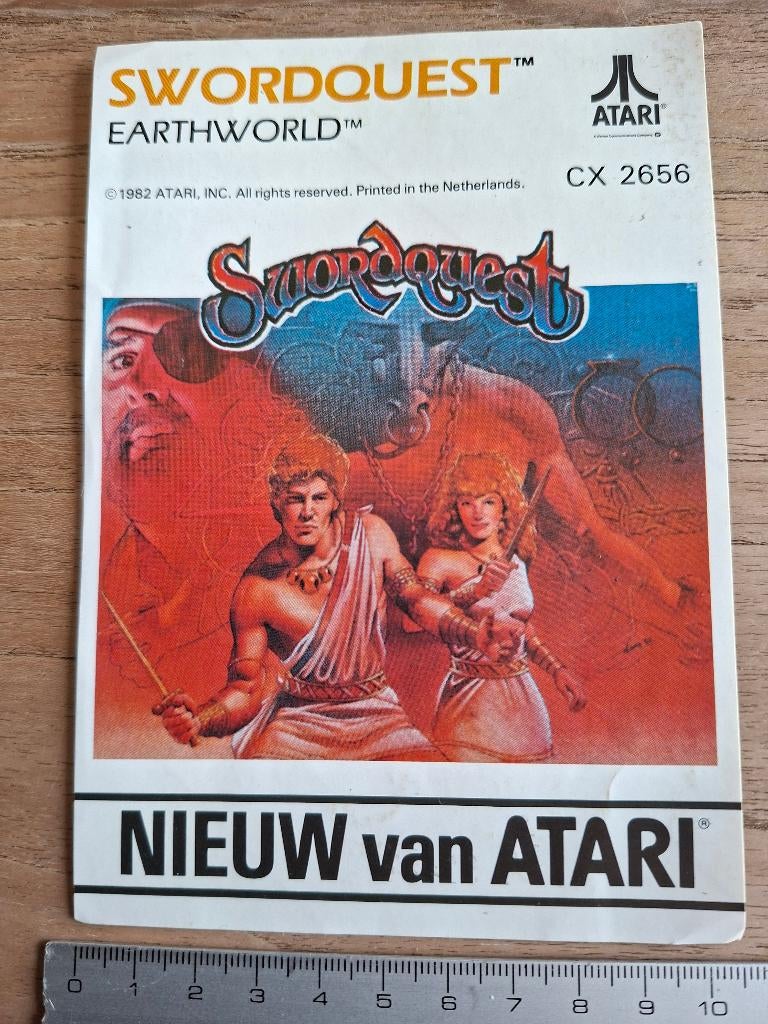 Sticker Atari, Ophalen of Verzenden, Zo goed als nieuw, Merk