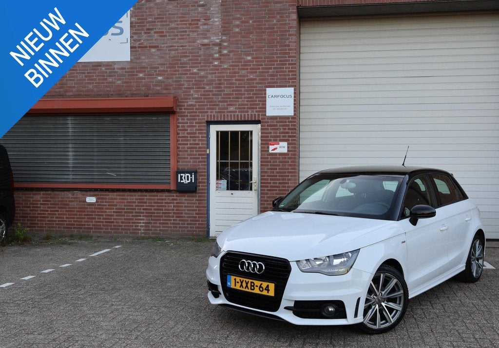 Audi A1 Sportback 1.2 TFSI Pro Line S Navi Cruise Airco PDC, Auto's, Audi, Voorwielaandrijving, Euro 5, 86 pk, Zwart