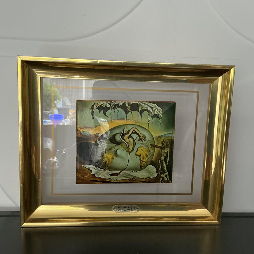 Salvador Dalí 'De Ontdekking van Amerika door Columbus', Ophalen of Verzenden, Zo goed als nieuw, Hout
