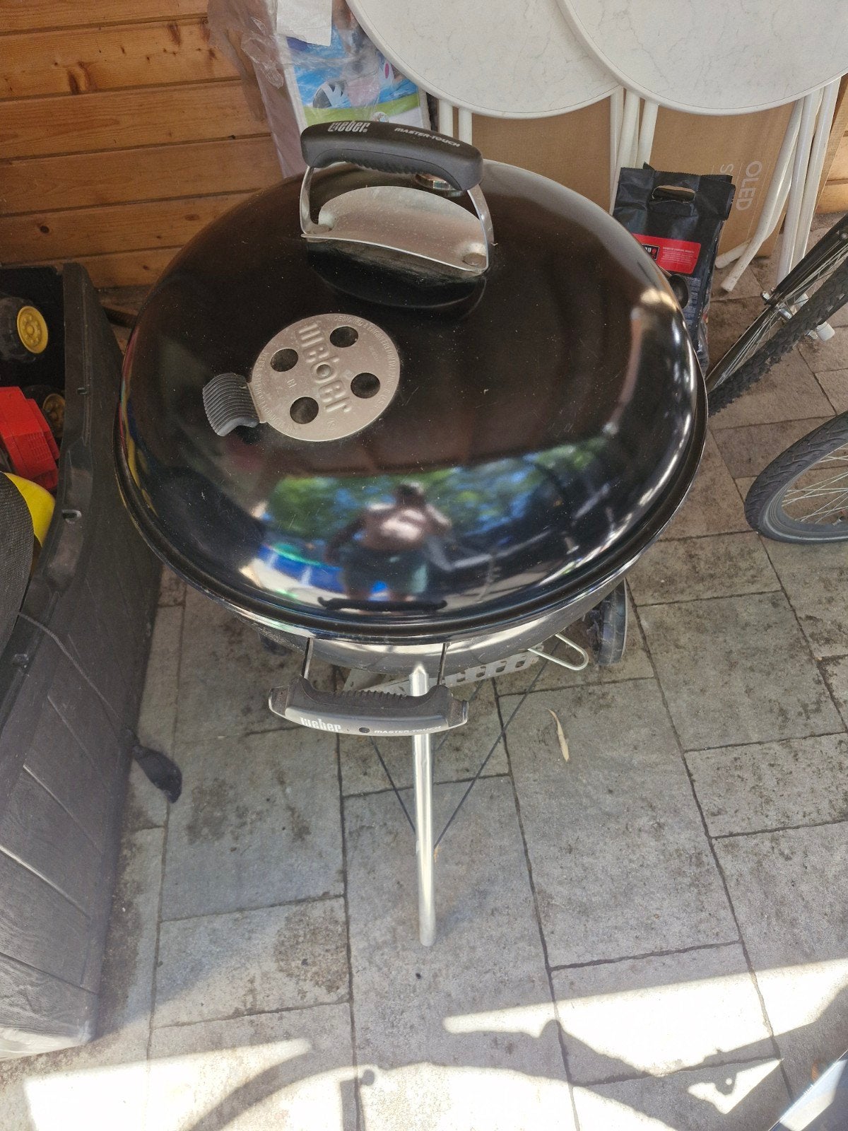 Webber kettle bbq 57cm, Ophalen
