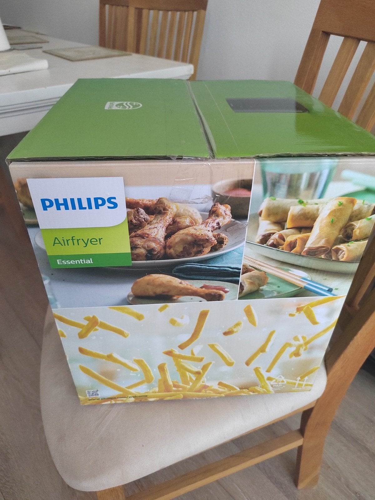 Philips Airfryer Essential - Zo goed als nieuw, Ophalen, Zo goed als nieuw, Airfryer