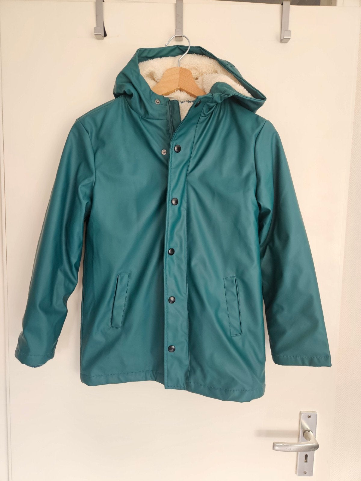 Tussenjas regenjas Hema 134/140, Kinderen en Baby's, Kinderkleding | Maat 134, Ophalen, Meisje, Jas
