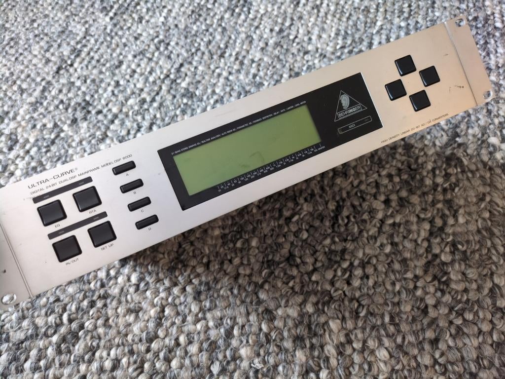 Behringer Ultra- curve DSP 8000, Ophalen of Verzenden, Gebruikt, Audio