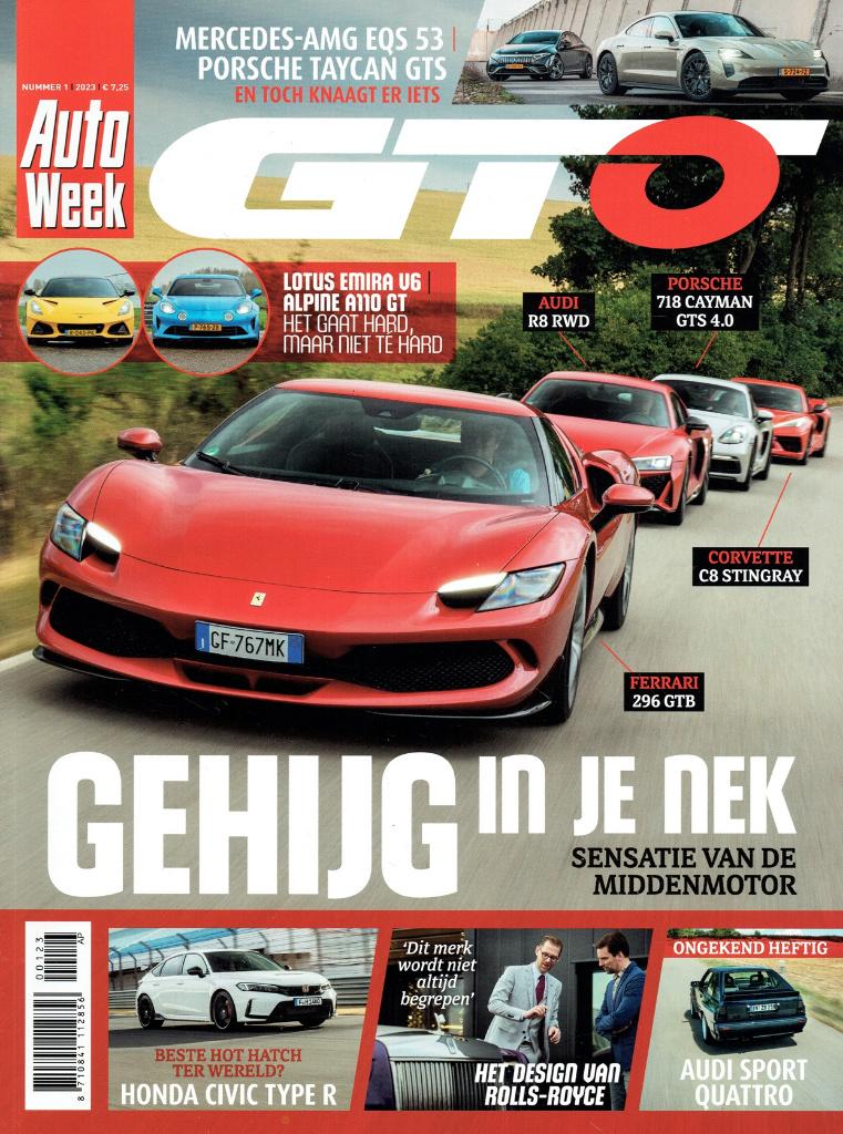 Autoweek GTO 2023 nr. 1 (o.a. Alpine A110 GT & Lotus Emira), Verzenden, Gelezen, Algemeen