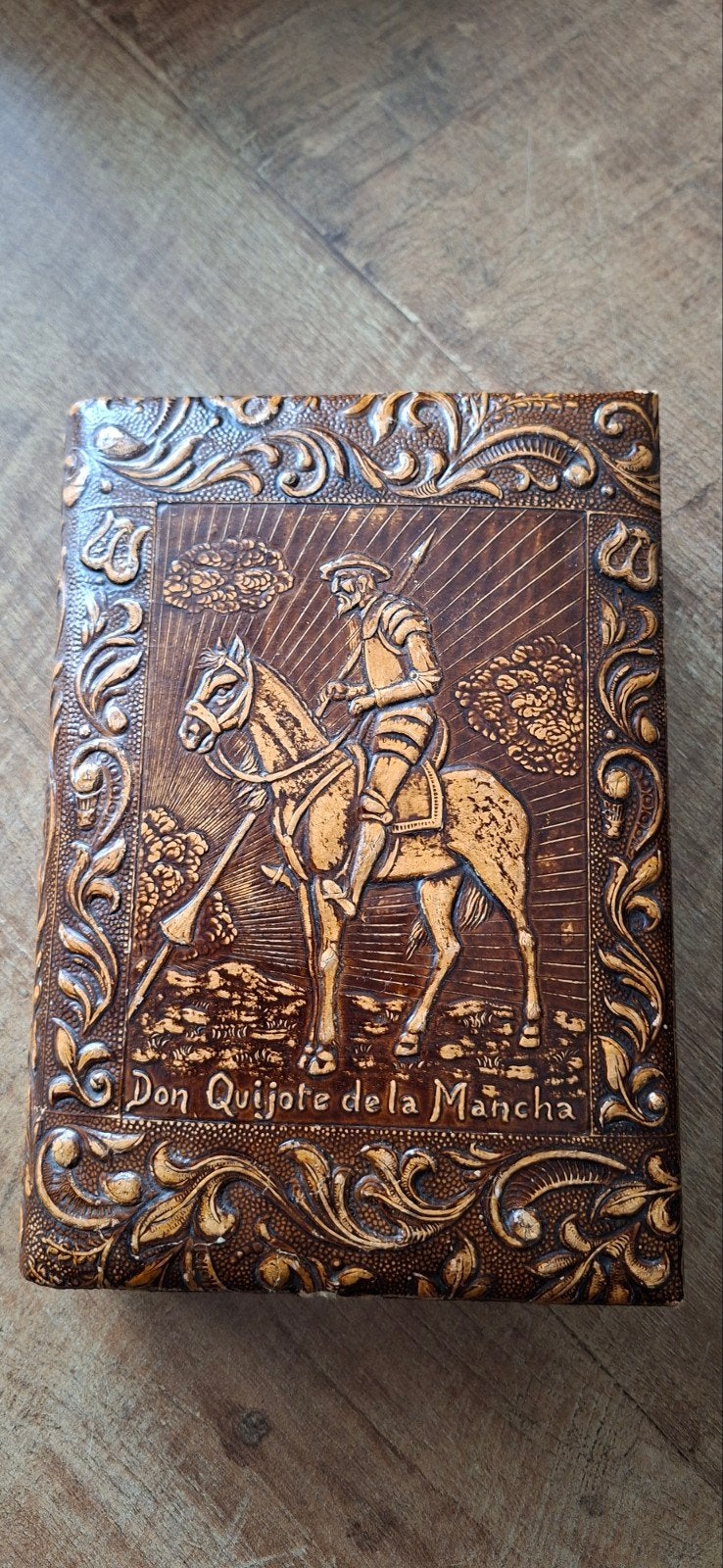 Vintage oude sigarendoos van DON Quijote De La Mancha, Ophalen of Verzenden