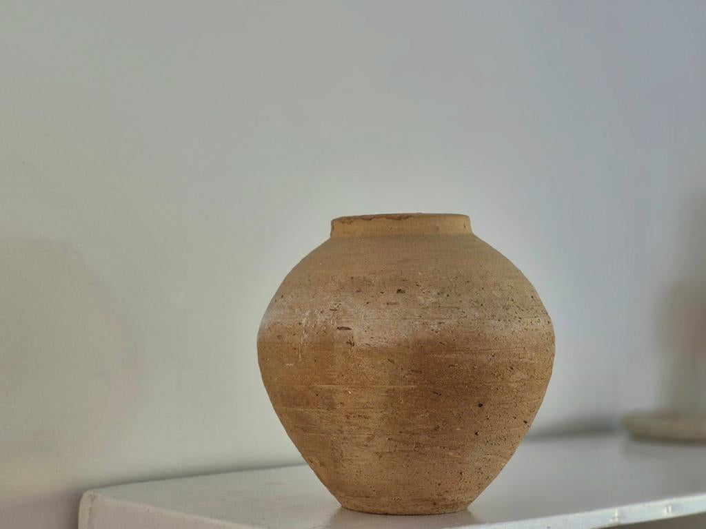 Oude aardewerk voorraadpot, Antiek en Kunst, Antiek | Keramiek en Aardewerk, Ophalen of Verzenden