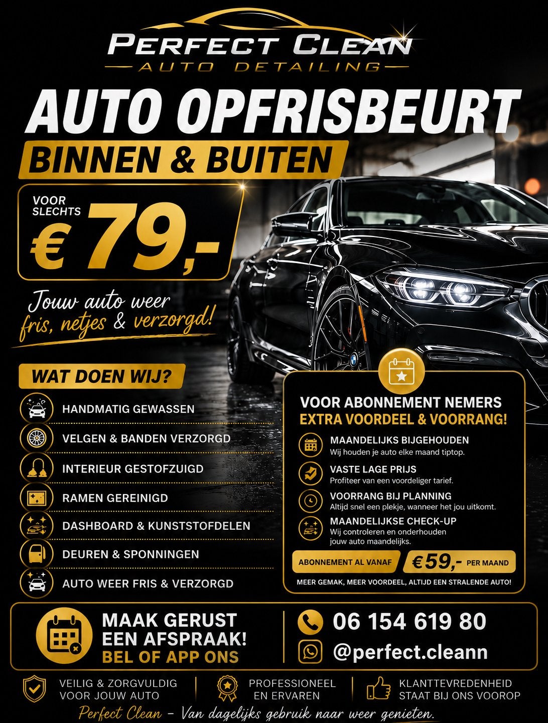 Auto laten poetsen – professioneel & betaalbaar, Geurverwijdering