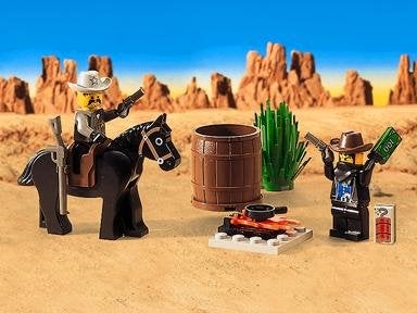 Lego Western Cowboys 6712 Sheriff's Showdown, Lego, Ophalen of Verzenden, Zo goed als nieuw, LEGOLAND