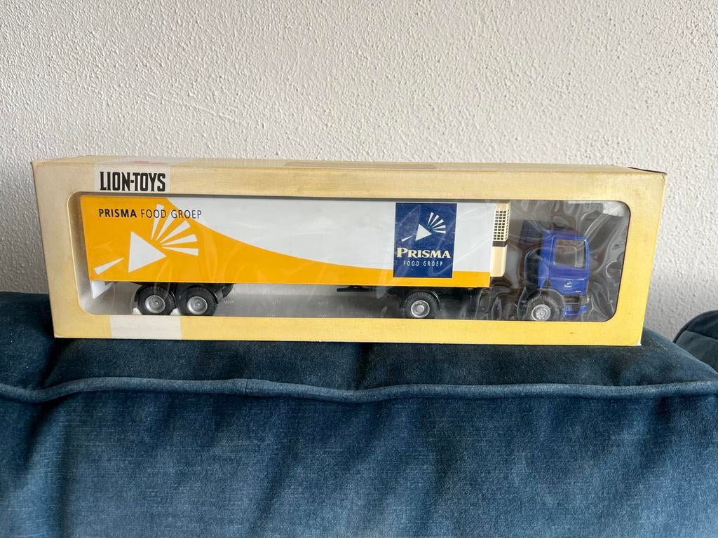 Lion-Toys in doos DAF 75 300 ATI Prisma Food Groep 1:50, Hobby en Vrije tijd, Modelauto's | 1:50, Ophalen of Verzenden, Nieuw