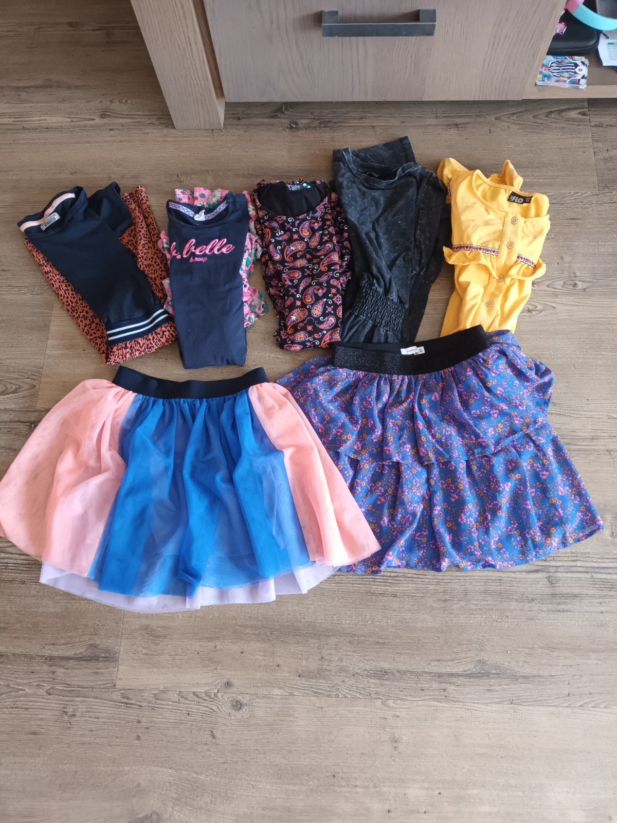 Zomers kledingpakket jonge meid - B.Nosy, Dj Dutch, Flo, Ophalen of Verzenden, Gebruikt, Maat 140