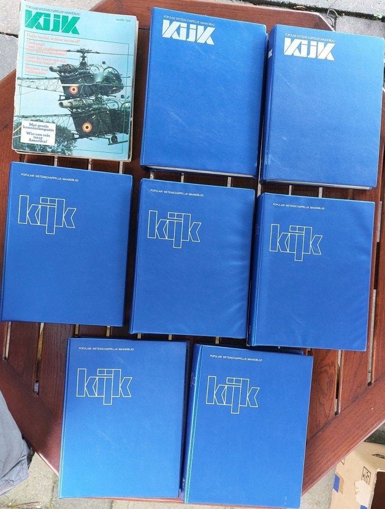 KIJK populair wetenschappelijk maandblad 92 edities, Verzamelen, Ophalen, 1960 tot 1980, Nederland, Tijdschrift