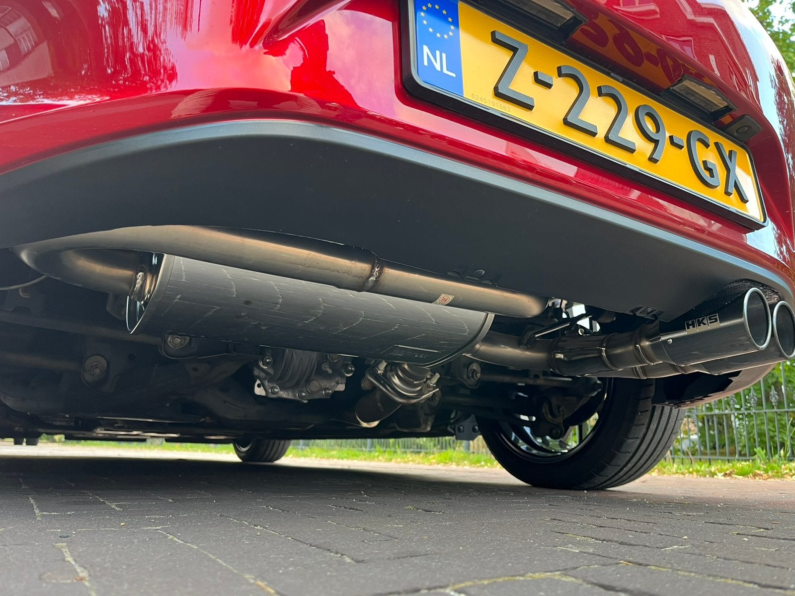 HKS Legamax Premium uitlaat voor MX-5 ND, Auto-onderdelen, Ophalen of Verzenden, Gebruikt, Mazda