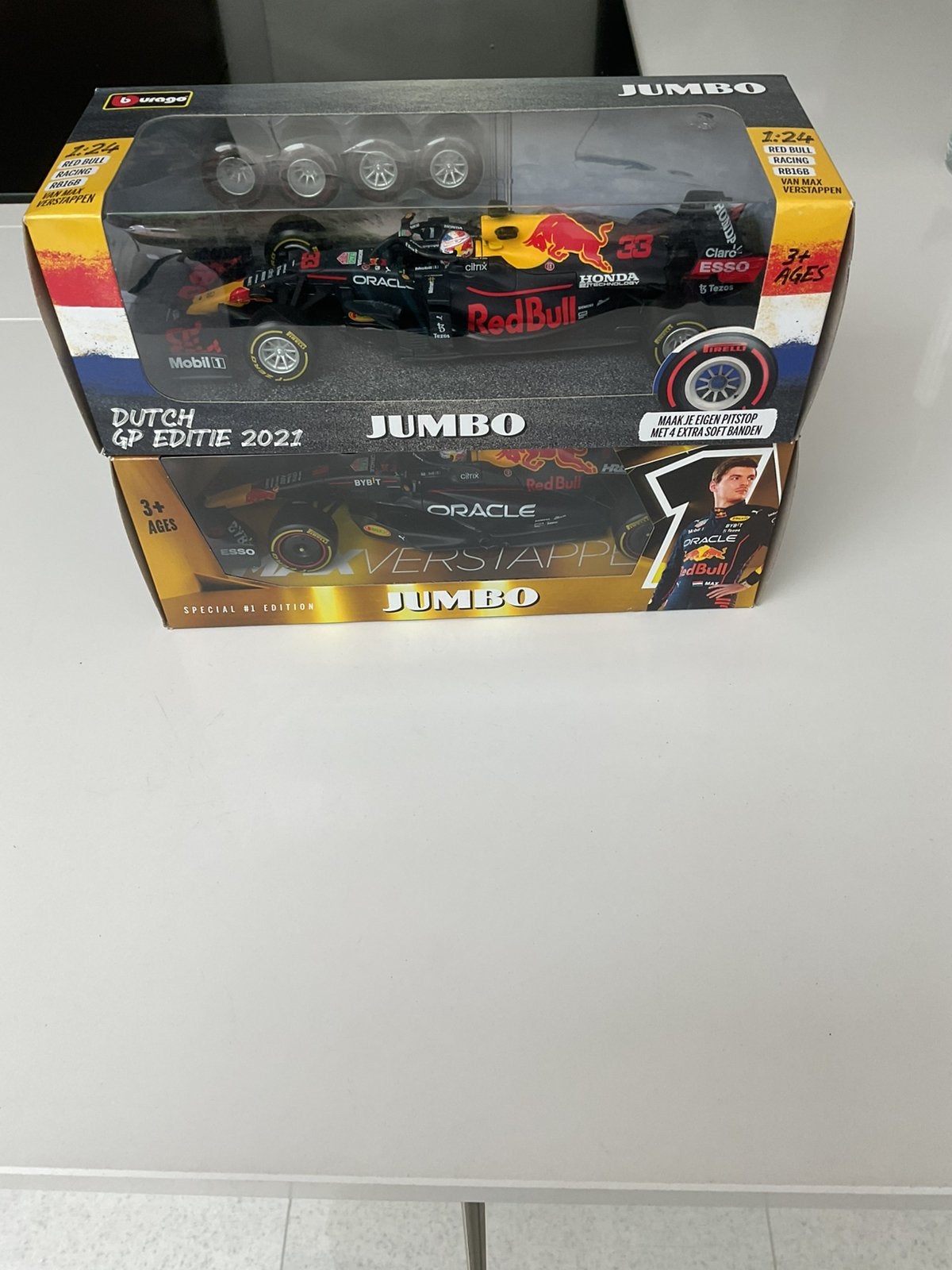 Max Verstappen F1 nieuw in verpakking 1:24, Ophalen, Nieuw