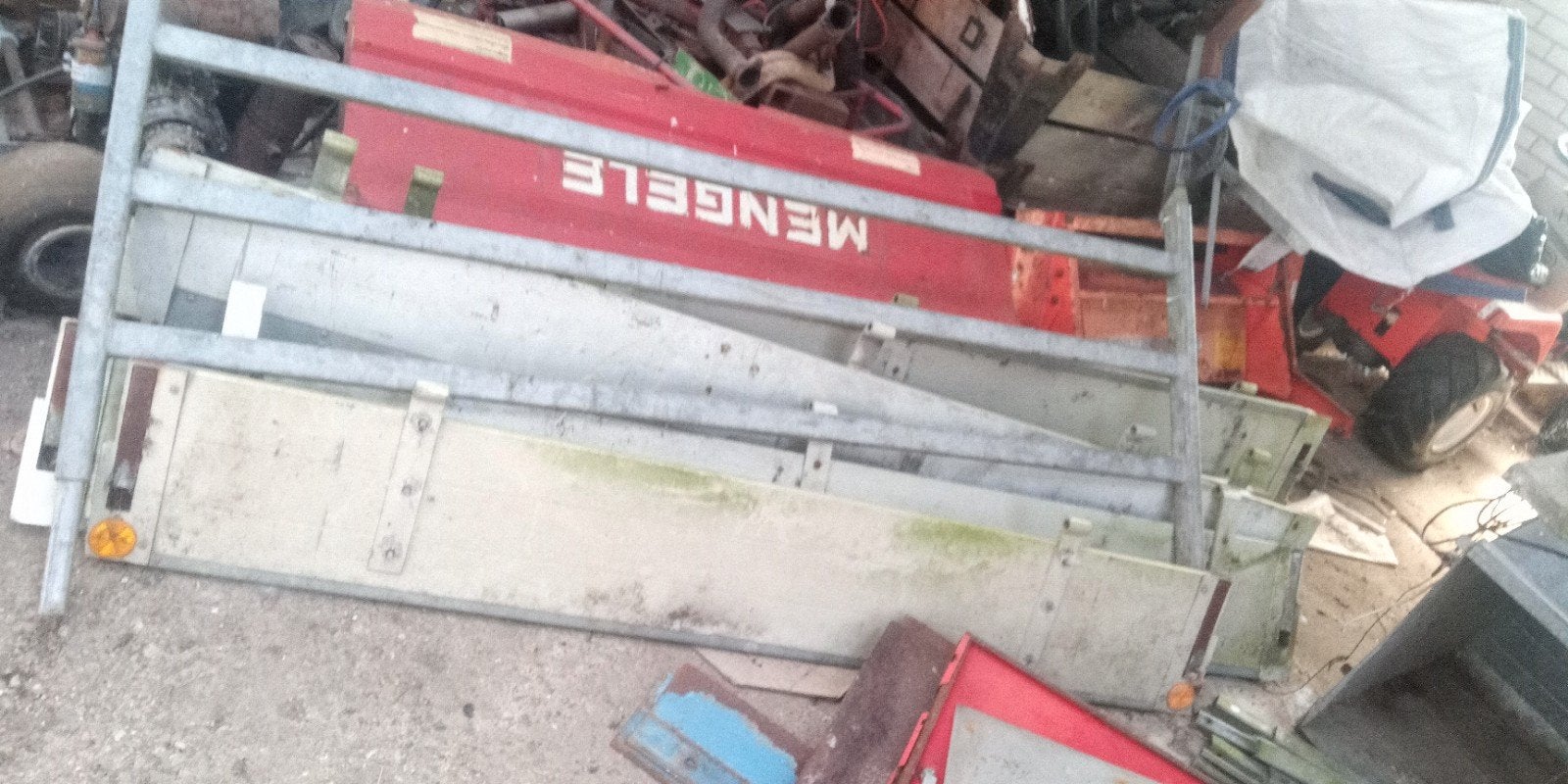 Set schoten met steun poten., Ophalen, Gebruikt, Overige typen, Minder dan 2 meter