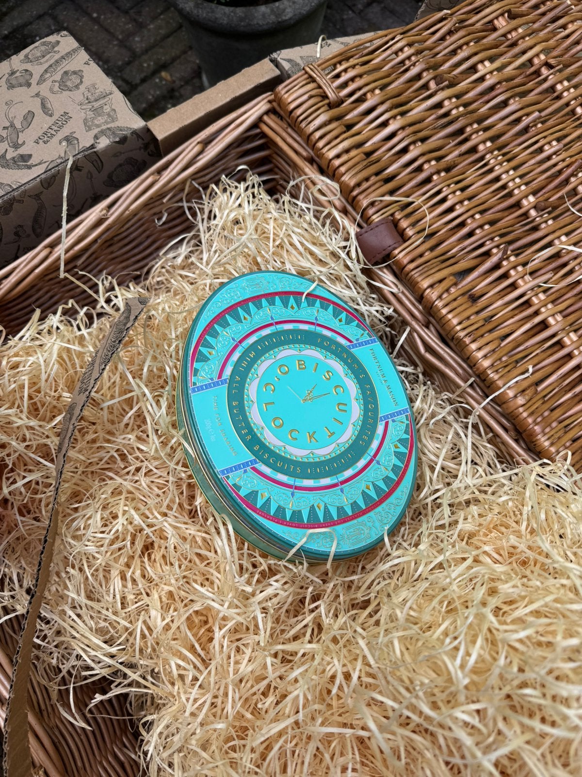 Fortnum & Mason koekjestrommel met inhoud, Ophalen of Verzenden, Nieuw