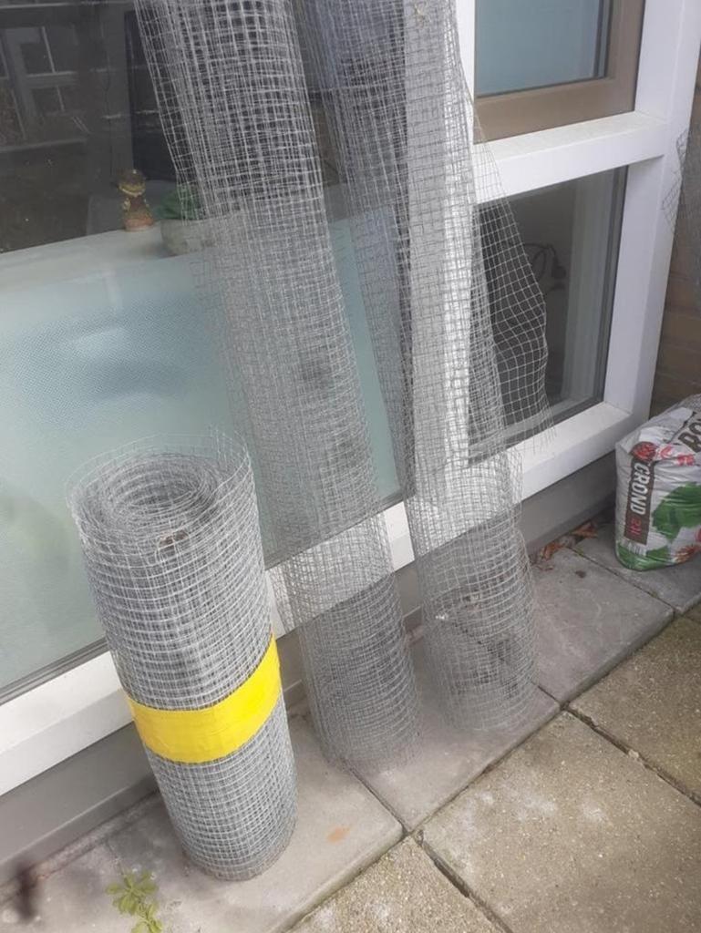 Draadgaas, Ophalen, Nieuw, 10 tot 20 meter, Gaas