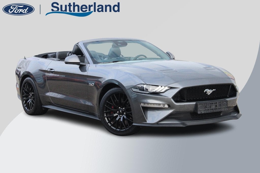 Ford Mustang Convertible 5.0 V8 GT 450pk | EU versie | Voors, Auto's, Automaat, Achterwielaandrijving, Gebruikt, Cabriolet