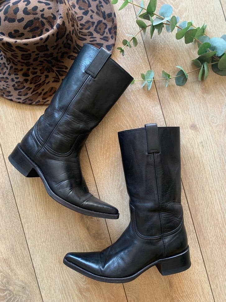 Sendra cowboylaarzen 39 western boots bohemian laarzen, Hoge laarzen, -, Zwart, -