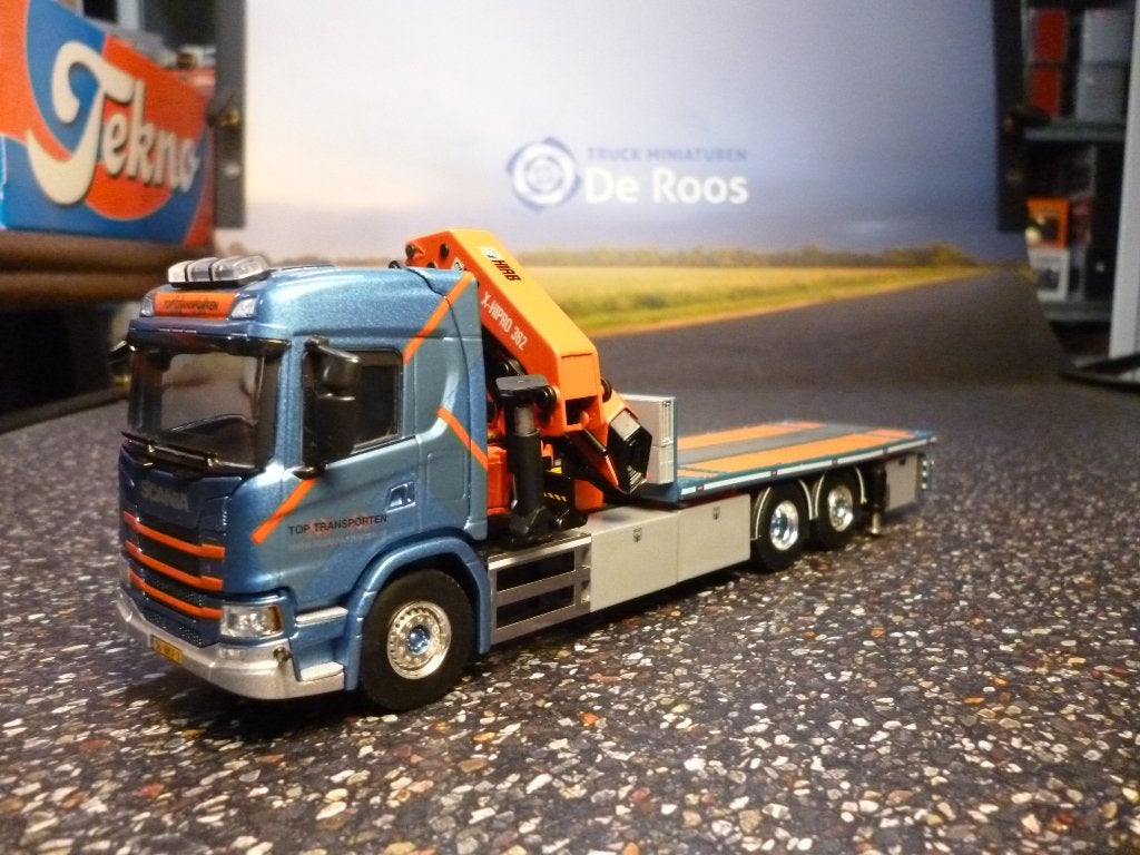 WSI Scania G 410 Top Transport Lunteren, Ophalen of Verzenden, Nieuw, Bus of Vrachtwagen, Wsi