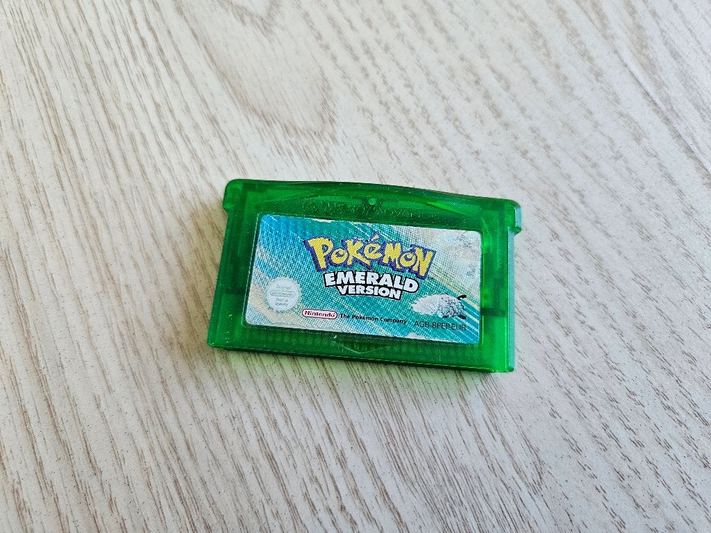 Pokémon Emerald Version - Game Boy Advance, Gebruikt, 1 speler, Ophalen of Verzenden, Role Playing Game (Rpg)